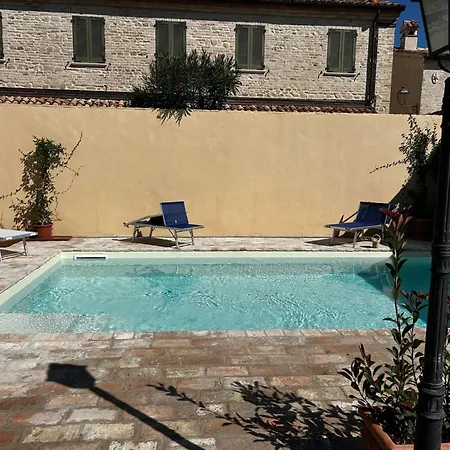 House In A Village With Swimming Pool Pesaro